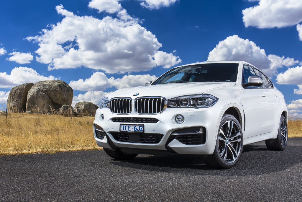 The second generation BMW X6. The second generation BMW X6.